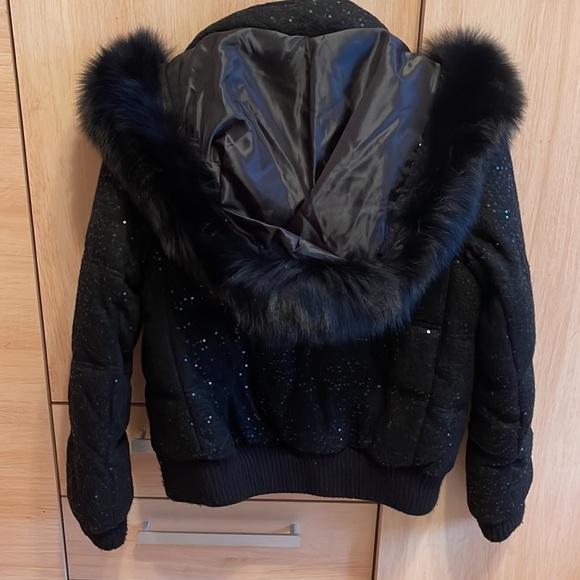 Alice and Olivia Sequin/Sparkly Winter Coat - Picture 2 of 10